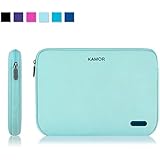 Kamor&reg; 13 13.3 14 inch Water-resistant Neoprene Laptop Sleeve Case Bag/ Notebook Computer Case / Briefcase Carrying Bag / Ultrabook Laptop Tablet Bag Case / Pouch Cover / Skin Cover with 5.5mm thickness for Acer / Asus / Dell / Fujitsu / Lenovo / HP / Samsung / Sony / Toshiba, suitable for Acer Aspire V3-371-58DJ /Acer Chromebook 13 CB5-311-T1UU / Asus C300MA 13.3-inch Chromebook / ASUS Zenbook UX303LA-DB51T/ Dell Latitude D630/ Dell Inspiron 13 7000 Series i7347-50sLV / Lenovo U330p/ HP Stream 13 Laptop/ HP Chromebook/ Samsung 540U3C 13.3-inch/ Toshiba CB35-B3330, especially for teens/men/women/ladies/girls design (Hot Teal)