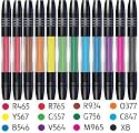 Tria Marker 12 Pen Set 1 Brights