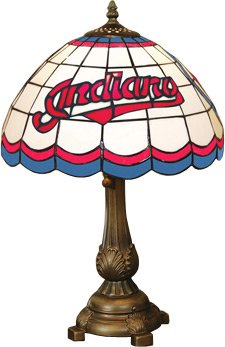 Cleveland Indians Tiffany Table Lamp