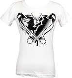 Famous Stars And Straps Romantically Challenged Junior Womens T-Shirt - Comes in two color variants! (Medium, White)
