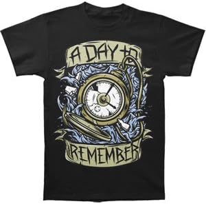 A Day To Remember Men's Stop Watch T-shirt Black