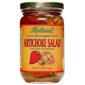 Artichoke Salad, Marinated (3 12oz) by Roland