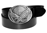 Levi's Men's 40mm Bridle Antique Buckle Belt
