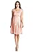 Hello Miz Maternity Floral Lace Baby Shower Party Cocktail Dress with Ribbon Waist