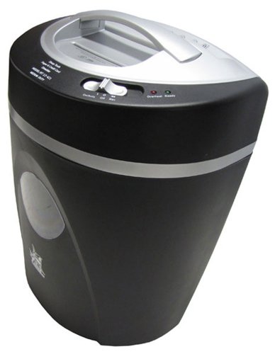SHARP TOOTH SHREDDERS 12-Sheet Cross-Cut Paper/CD/Credit Card Shredder with Basket On Sale
