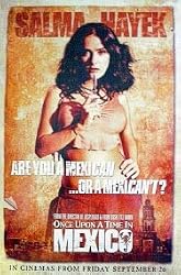 SALMA HAYEK - ONCE UPON A TIME IN MEXICO - MOVIE POSTER(Size 24"x36")
