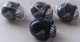 NFL Football Mini Helmets Minnesota Vikings Pencil Toppers Vending Toys Pack of 4