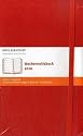 Moleskine Weekly Notebook - 2010 12 Month - Large, Red Hard (Moleskine Srl)