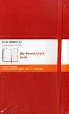 Moleskine Weekly Notebook - 2010 12 Month - Large, Red Hard (Moleskine Srl)