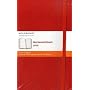 Moleskine Weekly Notebook - 2010 12 Month - Large, Red Hard (Moleskine Srl)