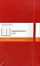 Moleskine Weekly Notebook - 2010 12 Month - Large, Red Hard (Moleskine Srl)