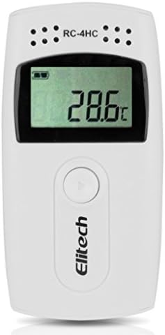 Theoneer RC-4HC LCD Displays Temperature and Relative Humidity Data Logger Recorder with MAX/MIN values for 16000 Data Capacity