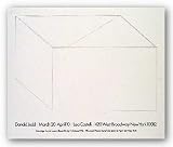 Drawings at Castelli by Donald Judd 18x22.5 Art Print Poster