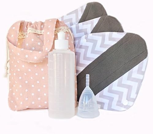 Let Freedom Ring! The Liberty Bell Set Is the Most Convenient, Clean and Natural Alternative to Tampons and Pads. Join the Revolution! (Large)
