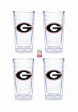 Georgia Bulldogs Tervis Tumblers 16 oz - set of 4 - B000RY74EE