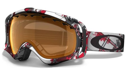 Oakley Skibrille Crowbar, snow shattered w/persimmon, 57-119 Preisvergleich