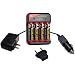 Cta Digital Dc-rmc Rapid Mini Charger Kit with 4 A