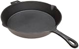 Old Mountain Pre Seasoned 10104 12 Inch x 2 Inch Skillet with Assist Handle
