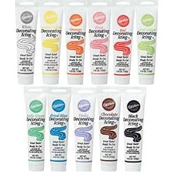Wilton Master Set of all 11 Ready-To-Use Icing Tube Colors (4.25 oz.Tubes)