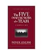 The Five Dysfunctions of a Team, (Large Print): A Leadership Fable (J-B Lencioni Series)