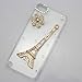 niceeshop(TM) 3D Bling Eiffel Tower Diamond Rhinestone Crystal Hard Case Cover for Apple iPod Touch5+Screen Protector