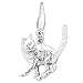 Sterling Silver BRITISH SHORTHAIR CAT Charm