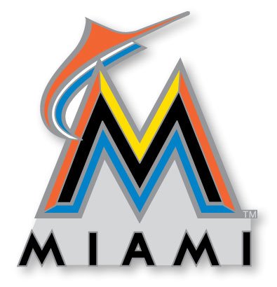 Miami Marlins Logo Pin