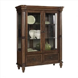 Excursions Curio Cabinet in Chestnut