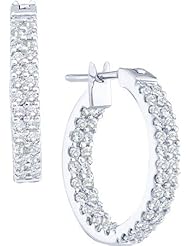 1.00CTW ROUND DIAMOND LADIES FASHION EARRINGS
