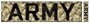 Karen Foster Cardstock Stickers 2 1/2 Inch by 10Inch, Army Tag