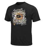 New Orleans Saints Super Bowl XLIV Champions Victory Bling II Tee