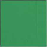 20 Count Luncheon Napkins, Emerald Green
