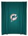 Miami Dolphins Shower Curtain