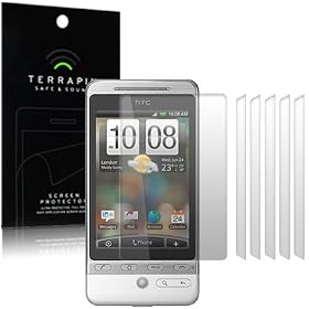 HTC G3 HERO SCREEN PROTECTOR 6-IN-1 PACK PART OF THE QUBITS ACCESSORIES RANGE