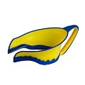 Lil Rinser Splashguard In Yellow and Blue