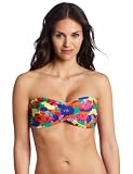 Shoshanna Women's Mediterranean Floral Twist Bandeau Top