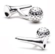 Golf Tee Cufflinks - Specialty Formal Wear - Cufflinks