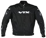 Power Trip VTX Textile Mens Motorcycle Jacket Black Extra Large XL