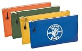 KLEIN TOOLS 5140 Zipper Bags-Canvas, 4-Pack