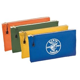 Klein Tools 5140 Zipper Bags-Canvas, 4-Pack by Klein Tools