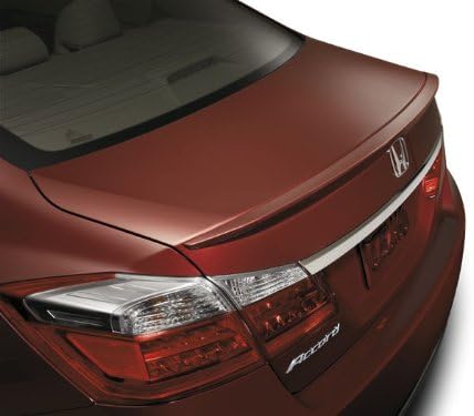 Factory Style Lip Spoiler Compatible with The Honda Accord Sedan 2013-2017 Spoiler Painted in The Factory Paint Code of Your Choice 535 NH788P Orchid White Pearl