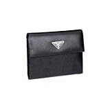 Prada Wallet M170A - Black Saffiano Leather