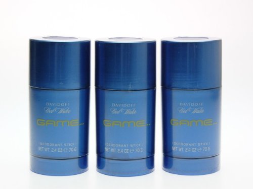3x Davidoff Cool Water Game Man Deodorant Deo Stick 70 gr im Preisvergleich 