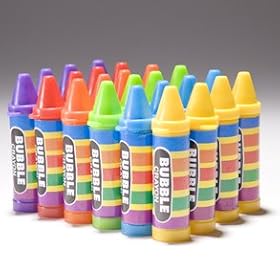 Crayon Bottle Bubbles by Century Novelty