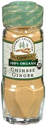McCormick 100% Organic Ginger, Ground, 1.5-Ounce Units (Pack of 3)