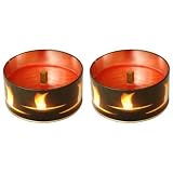 2x Outdoor Kerze Tischfeuer Tischkerze Wachskerze Tischfackel Kerzen #721