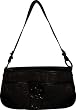 Etienne Aigner Purse Handbag Logan Collection Black/Espresso
