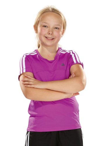 Adidas M&auml;dchen Shirt Clima Core, ultra purple/white, 164, KAX25365-164 Preisvergleich