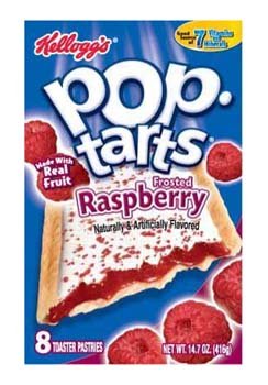 Kellogg’s Pop-Tarts Frosted Raspberry Toaster Pastries 8 ct
