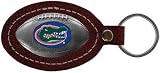 NCAA Florida Gators Leather Football Key Tag